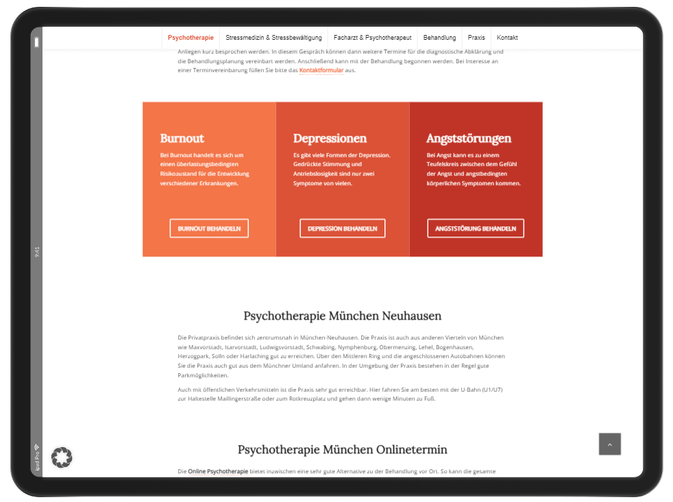 SEO für Ärzte & Webdesign für Ärzte | Milena Paralis